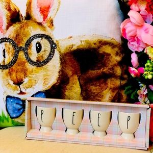 RAE DUNN “PEEP” EGG HOLDERS/ BOX NEW
